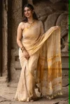 Tew Pure Handloom Tissue Cotton Zari Waving Saree